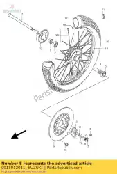 Qui puoi ordinare dado 12mm da Suzuki , con numero parte 0915912011: