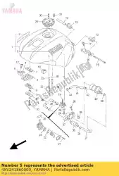 Aquí puede pedir arandela especial de Yamaha , con el número de pieza 4XV241860000: