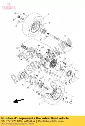 Here you can order the collar, wheel from Yamaha, with part number 5FUF53771100: