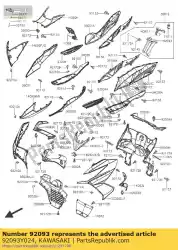 Here you can order the seal sc300aef from Kawasaki, with part number 92093Y024: