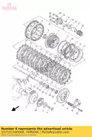 1D7161540000, Yamaha, plaque, poussée 1 yamaha  xv 1000 1900 2006 2007 2008 2009 2011 2012 2013 2017 2018 2019, Nouveau