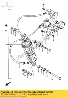 6235800A00, Suzuki, cable,control suzuki gsx 1100 1985 1986, New