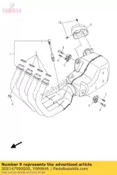 Aqui você pode pedir o boné em Yamaha , com o número da peça 20S147990000: