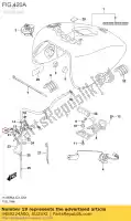 4489224A00, Suzuki, piastra, serbatoio brea suzuki gsx bking bk bka vz intruder m1500 hayabusa r ruf bkau2 gn  ru2 u bkuf bku2 gv1400gdgcgt gv1400gdgc gv1400gd gn125e vs800 gsx1300r r1000 vz1500 r1000z vl1500bt vl1500t vl1500b 1300 1500 125 1400 800 1000 , Nuovo