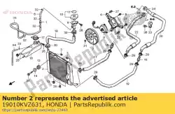 Qui puoi ordinare nessuna descrizione disponibile al momento da Honda , con numero parte 19010KVZ631:
