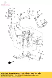 Ici, vous pouvez commander le ressort, tension (46x) auprès de Yamaha , avec le numéro de pièce 905062037700: