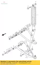 Ici, vous pouvez commander le bras, suspension auprès de Suzuki , avec le numéro de pièce 5242007G00YD8: