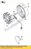 210661052, Kawasaki, voltaje regulador kawasaki klr  d kl250 klr250 250 , Nuevo