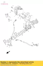 Tutaj możesz zamówić zespó? Hydrauliczny od Yamaha , z numerem części 37P859301100: