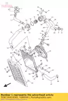 3D8124810000, Yamaha, tubo 1 yamaha  xvs 1300 2007 2008 2009 2010 2011 2014 2015 2016 2017 2018, Nuovo