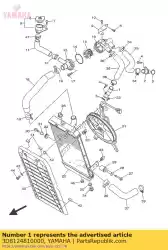 Here you can order the pipe 1 from Yamaha, with part number 3D8124810000: