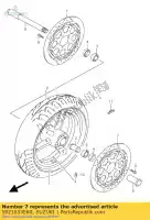 5921033E60, Suzuki, disco comp, frente suzuki gsx r 750 2000 2001, Novo