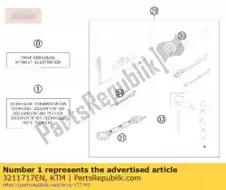 Aqui você pode pedir o own. Man. 450 sx-f eu / eua 2012 em KTM , com o número da peça 3211717EN: