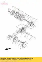 Aquí puede pedir collar de Yamaha , con el número de pieza 903871600100: