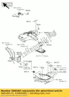 560300135, Kawasaki, label kawasaki kfx450r 450 , New