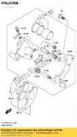 5930031G01999, Suzuki, caliper assy,fr suzuki  lt a lt f 400 450 500 700 750 2005 2006 2007 2008 2009 2010 2011 2012 2014 2015 2016 2017 2018 2019, New