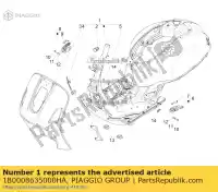 1B0008635000HA, Piaggio Group, cuerpo pintado con u.p. vespa gts vespa gts zapm45100 zapm45200, zapm45202 zapm459l, zapma39l 250 300 2005 2009 2011 2012 2014 2016 2017 2018, Nuevo