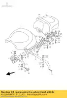 4521606B00, Suzuki, distanziatore suzuki gsx r vl 750 1100 1500 1986 1987 1988 1993 1994 1995 1996 1997 1998 1999 2000 2001 2002 2003 2004, Nuovo