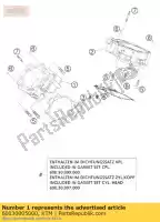 60030005000, KTM, cylinder przedni d = 100 03 ktm adventure 950 2002 2003, Nowy