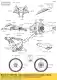 Patroon, brandstoftank, rechts Kawasaki 560751551