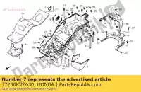 77236KVZ630, Honda, geen beschrijving beschikbaar op dit moment honda nss 250 2008 2009 2010 2011, Nieuw