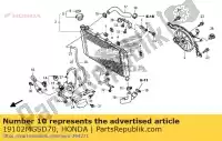 19102MGSD70, Honda, rester comp., réservoir de réserve honda nc  xa integra d dct xd dtc sd s x sa nc700d 700 , Nouveau