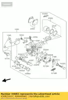 43082S007, Kawasaki, pad-assy-brake kawasaki kfx400 400 , Nouveau