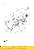 3510039G50999, Suzuki, zespó? reflektorów suzuki vz 800 2005 2006 2007 2008 2009, Nowy