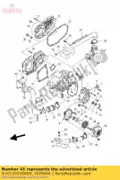 5UG126530000, Yamaha, Carénage à air, cylindre 3 yamaha yxr 450 660 2004 2005 2006 2007, Nouveau