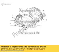 244095, Piaggio Group, embalaje vespa px vespa px zapm74100, zapm74101 zapm74200, zapm743d 125 150 200 1985 1992 2007 2008 2011 2016 2017 2018, Nuevo