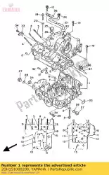 Here you can order the crankcase assy from Yamaha, with part number 2GH151000200: