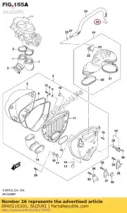 Suzuki 0940116301 serrer - La partie au fond