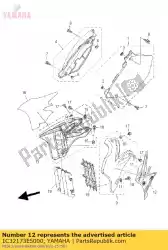 Here you can order the graphic, 1 from Yamaha, with part number 1C32173E5000: