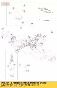 KTM 69130007100II pistone cpl. d = 105 gr. ii - Il fondo