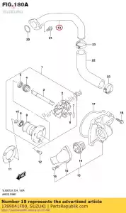 suzuki 1789041F00 komp. rur, cyl i - Dół