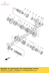 yamaha 903872113G00 collar - Bottom side