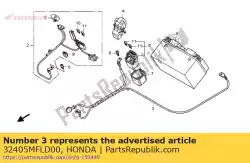 Aquí puede pedir cable, arranque y tierra de Honda , con el número de pieza 32405MFLD00: