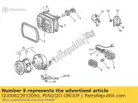 GU00823933090, Piaggio Group, Gasket moto-guzzi arabinieri t5 v 350 500 750 850 1988 1990 1992 1994 1995, New