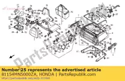lichaam, r. Armleuning * type1 * van Honda, met onderdeel nummer 81154MN5000ZA, bestel je hier online: