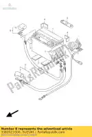 3382021G00, Suzuki, fio, bateria pl suzuki lt z250 quadsport z250z 250 , Novo