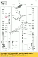 920260045, Kawasaki, spacer,fork kawasaki z  m klz versys a zzr b zx6rr ninja k r gtr c eversion d zx10r l e zx1400 zr750 zx 6r 6rr 10rr 10r zzr1400 abs z750 1400gtr 1000 z800 bds ads bef klz1000 z900 zg1400 kact s 750 1400 600 800 900 , New