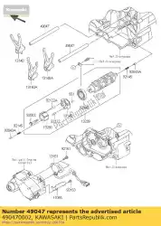 rod-shift vn2000-a1h van Kawasaki, met onderdeel nummer 490470002, bestel je hier online: