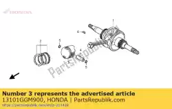 Here you can order the piston from Honda, with part number 13101GGM900: