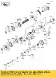 Tutaj możesz zamówić kulka ? O? Yskowa od Kawasaki , z numerem części 920450071: