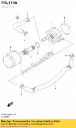 Qui puoi ordinare tubo flessibile, radiatore olio da Suzuki , con numero parte 1647148G00: