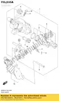 5915033D01, Suzuki, support, étrier suzuki  c dl dl v-strom gsf gsr gsx rv sfv sv v-strom vl vz 125 200 600 650 750 800 1000 1500 2000 2001 2002 2003 2004 2005 2006 2007 2008 2009 2010 2011 2012 2014 2015 2016 2017 2018 2019, Nouveau