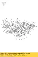 T2303449LC, Triumph, t2303449-lc tanque de panel izq. triumph tiger explorer xc 1215 2013 2014 2015 2016, Nuevo