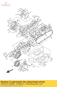 yamaha 5STE53710000 odpowietrznik - Dół