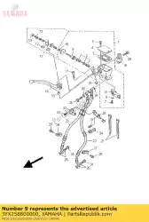 Here you can order the rod, push from Yamaha, with part number 3YX258800000: