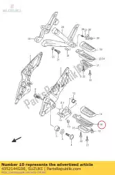 Tutaj możesz zamówić bar, przednia stopa od Suzuki , z numerem części 4352144G00: